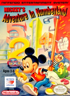 Mickey's Adventure in Numberland (USA) box cover front